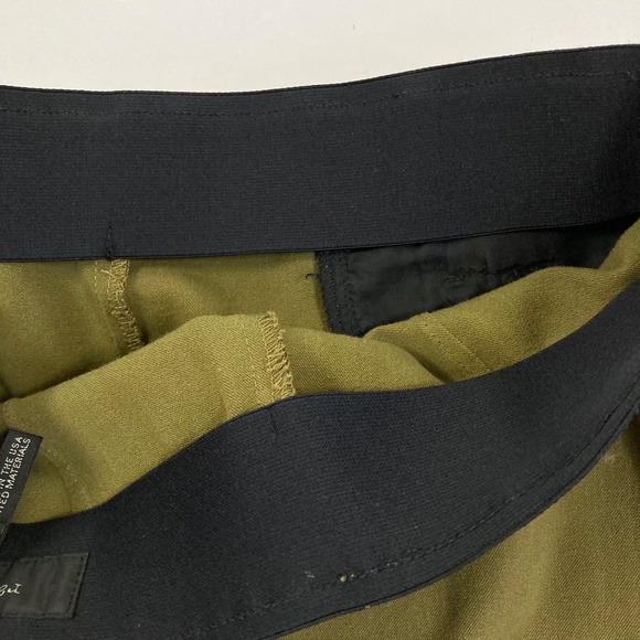 Rag & Bone Simone Sport Green High Rise Slim Fit Pants - Picture 12 of 16